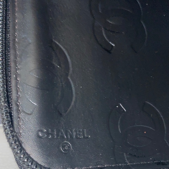 Authentic Chanel Cambon Ligne Quilted CC Zip Around Wallet Black Lambskin - Picture 3 of 15